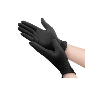 Nitril Gloves Black 100 pc. Small