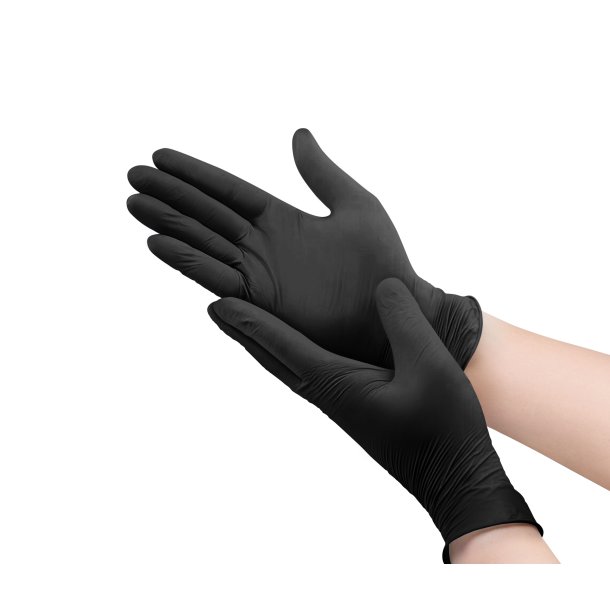 Nitril Gloves Black 100 pc. Small